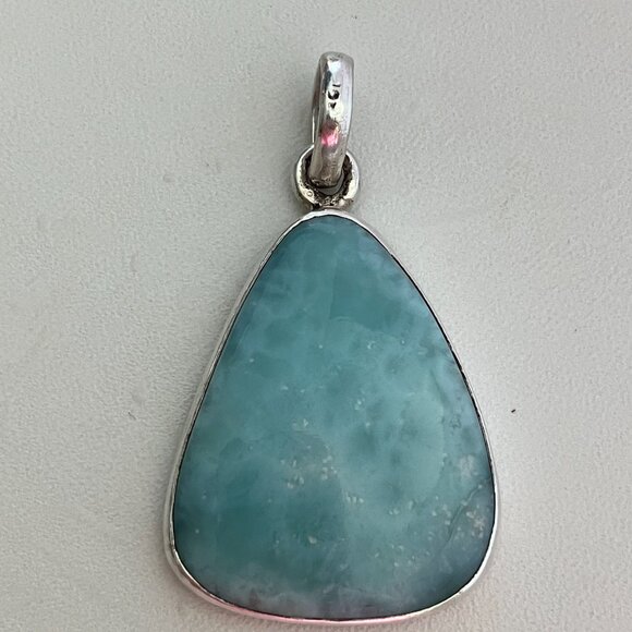 Larimar, 925 Sterling Silver pendant - Picture 6 of 10